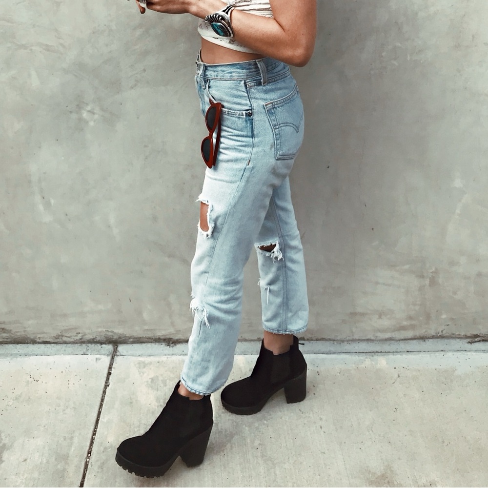 Levi redone jeans